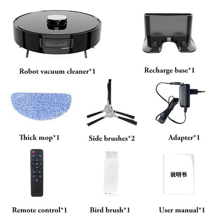 3 IN 1 Robot Vaccum Cleaner with Mop LDS Slam Navigation APP control Voice Control Automatic cleaning.
