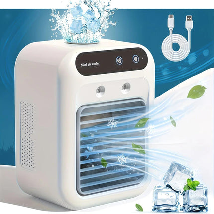 USB Mini Cooling Fan with Humidifier.