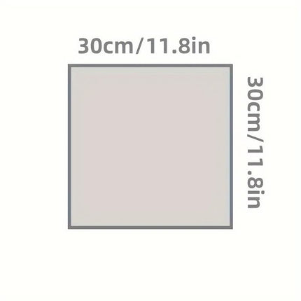 GREEN 12PCS Thick Absorbent Lint-Free Coral Fleece Kitchen Cleaning Cloth, Easily Removes Grease, Hangable for Drying.