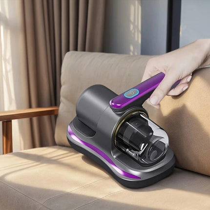 golden Wireless Mite Removal Vacuum: Blue Light Sterilization, Deep Cleaning for Beds & Cars, Long Battery Life, One-Touch Purity.