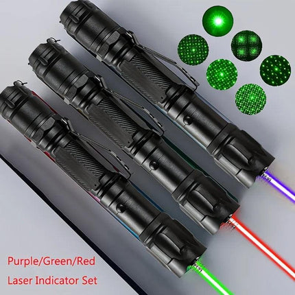 1 piece Green High-Power Green Laser Pointer, Laser Pointer for Indoor Meetings, Tactical Laser Flashlight for Outdoor Camping and Hiking.