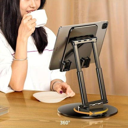 All-round Rotation, Rock-solid on Desktop —— Free Height Adjustment, One Stand for All Scenarios.
