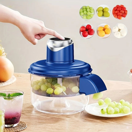 Electric Fruit Peeler  Automatic Peeling Machine for Grapes, Cherry Tomatoes, and Garlic  Multifunctional Kitchen Tool.