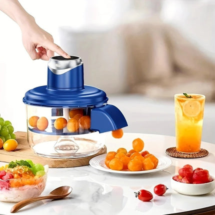 Electric Fruit Peeler  Automatic Peeling Machine for Grapes, Cherry Tomatoes, and Garlic  Multifunctional Kitchen Tool.