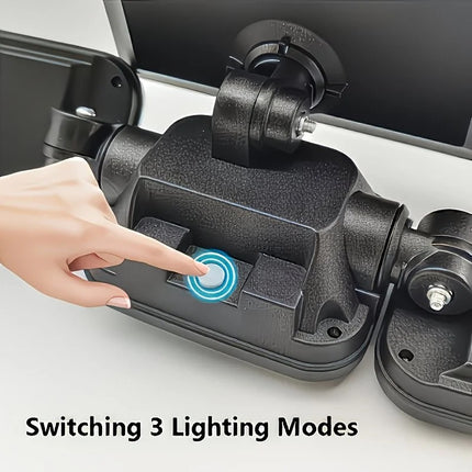 74 LED Solar Motion Sensor Light with Movement Detection, 3 Brightness Modes Outdoor Wall Lamp, Suitable for Front Door, Yard, Garage, Terrace..