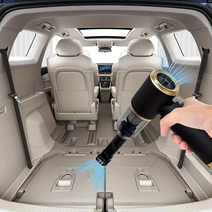 Blow-Suction Integrated Cordless Handheld Vacuum, Powerful & Portable Design, Ideal for Cars, Homes, Offices, Effortlessly Cleans Pet Hair..