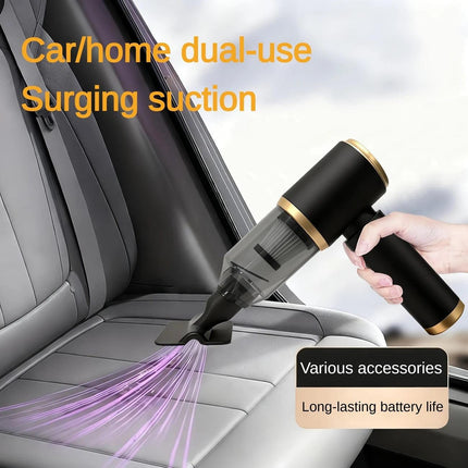 Blow-Suction Integrated Cordless Handheld Vacuum, Powerful & Portable Design, Ideal for Cars, Homes, Offices, Effortlessly Cleans Pet Hair..
