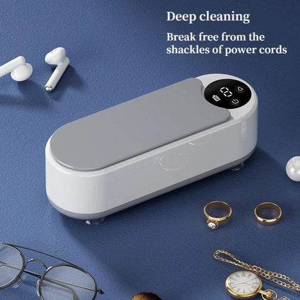 Smart Ultrasonic Cleaner: Renew Your Glasses and Jewelry with 360° Deep Cleaning.