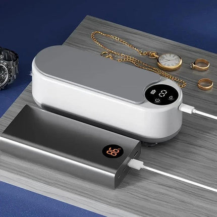 Smart Ultrasonic Cleaner: Renew Your Glasses and Jewelry with 360° Deep Cleaning.