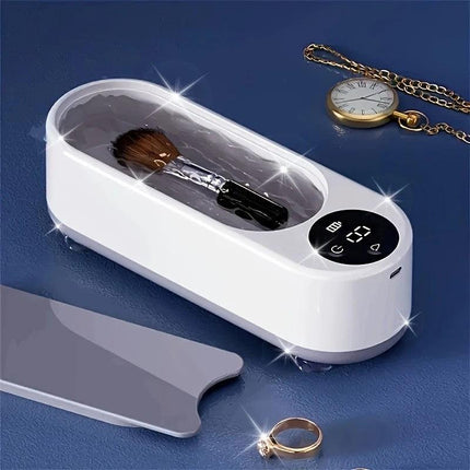 Smart Ultrasonic Cleaner: Renew Your Glasses and Jewelry with 360° Deep Cleaning.
