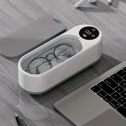 Smart Ultrasonic Cleaner: Renew Your Glasses and Jewelry with 360° Deep Cleaning.