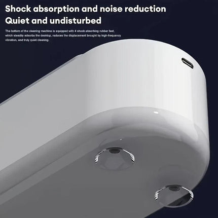 Smart Ultrasonic Cleaner: Renew Your Glasses and Jewelry with 360° Deep Cleaning.