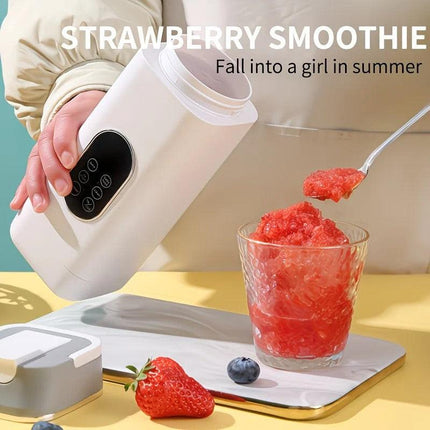 Portable Wireless Fresh Juice Maker: Freshness in a Cup, Anywhere, Anytime.  BLACK.