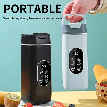 Portable Wireless Fresh Juice Maker: Freshness in a Cup, Anywhere, Anytime.  BLACK.