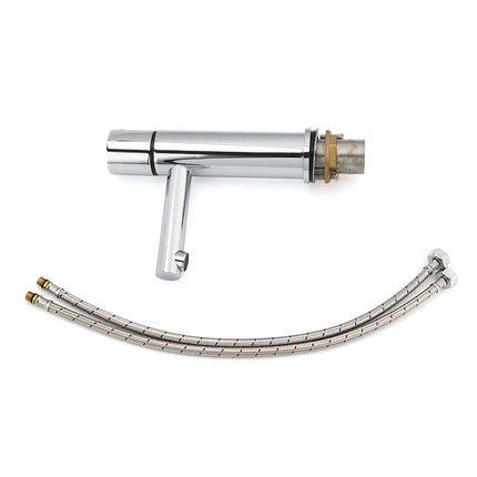 WELS Bathroom Basin Mixer Vanity Sink Bubble Faucet Tap Laundry Brass Chrome Set.