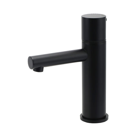 WELS 6L/min Black Standard Basin Mixer Vanity Sink Faucet Bubble Tap Laundry Set.