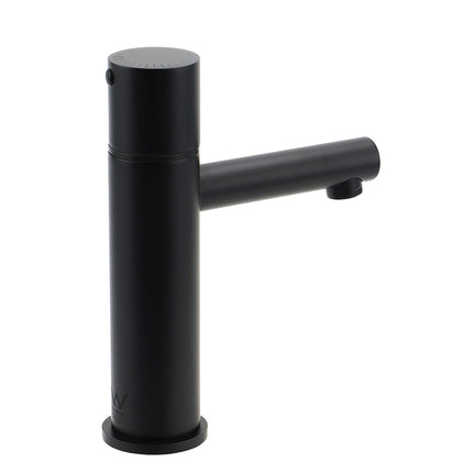 WELS 6L/min Black Standard Basin Mixer Vanity Sink Faucet Bubble Tap Laundry Set.