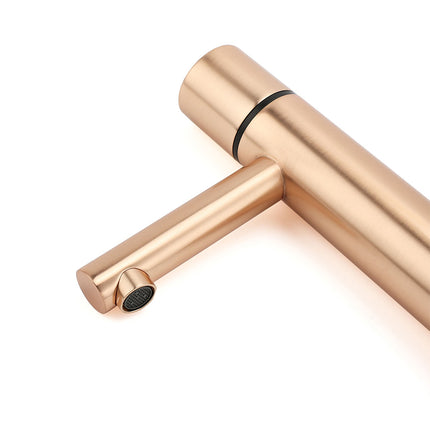 WELS 6L/min Rose Gold Basin Mixer Vanity Sink Bubble Faucet Tap Washing Laundry.