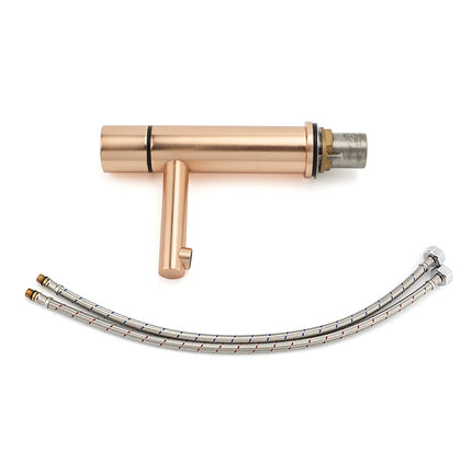 WELS 6L/min Rose Gold Basin Mixer Vanity Sink Bubble Faucet Tap Washing Laundry.