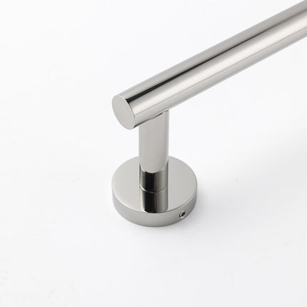 Polished Chrome 600mm Single Towel Rack Rail Holder Stainless Steel Hanger Bar.