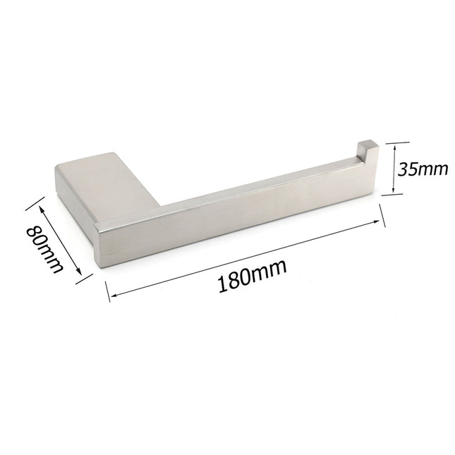 Bahtroom Accessory Brushed Nickel Toilet Paper Roll Tissue Roll Holder Rack Hook.