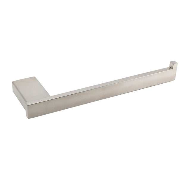 Brushed Nickel Bathroom Cubic Square Towel Rack Clothes Wall Mounted Holder Kit.