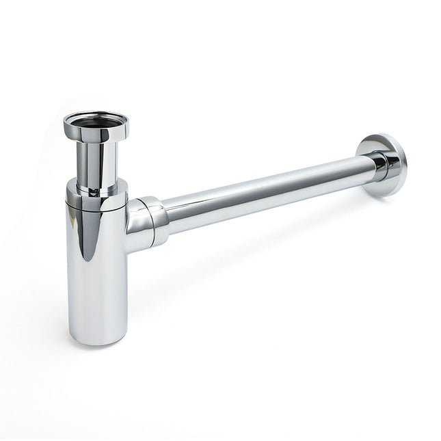 Watermark Adjustable 32mm Wall Bottle Trap Basin Sink Vanity Waste Drain Brass.