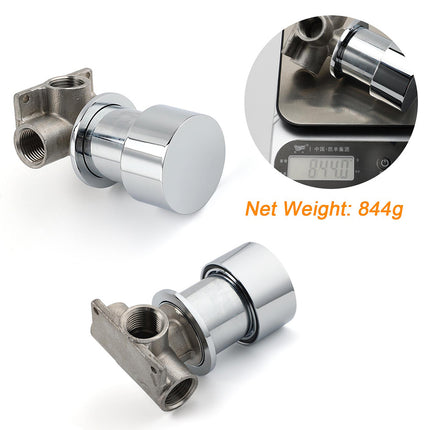 Watermark Chrome 1/4 Turn Switch Hot Cold Water Mixer Bathroom Shower Tap Valve.