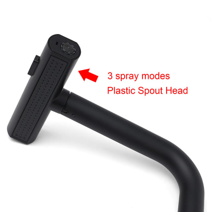 WELS Matte Black 3-Mode Spray Pull Out Kitchen Mixer Sink Laundry Faucet Tapware.