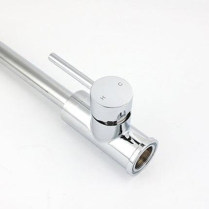 WELS Chrome Kitchen Laundry Swivel Sink Mixer Faucet Tap Spout Stainless Steel.
