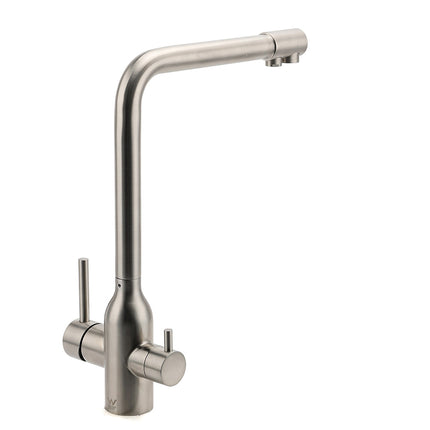 WELS 3 Function Kitchen Sink 360° Swivel Mixer Tap Clean Pure Drink Water Faucet.