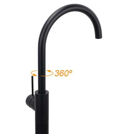 Matt Black Indoor Bathtub Filler Free Standing Mixer Faucet Tap Spout Watermark.