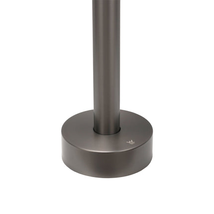 Gun Metal Bathroom Free Standing Hot Cold Water Mixer Tap Bath Tub Filler Spout.