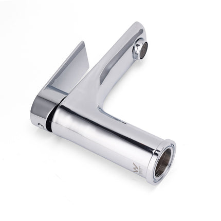 WELS Bathroom Vanity Kitchen Laundry Round Chrome Basin Mixer Sink Faucet Tap.