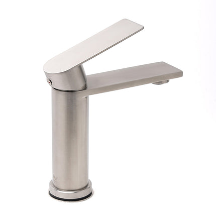 WELS Brushed Nickel Laundry Standard Basin Mixer Vanity Sink Faucet Spout Tap.