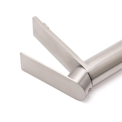 WELS Brushed Nickel Laundry Standard Basin Mixer Vanity Sink Faucet Spout Tap.