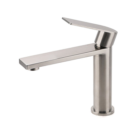 Brushed Nickel Standard Basin Mixer Vanity Sink Faucet Kitchen Laundry Spout Tap.