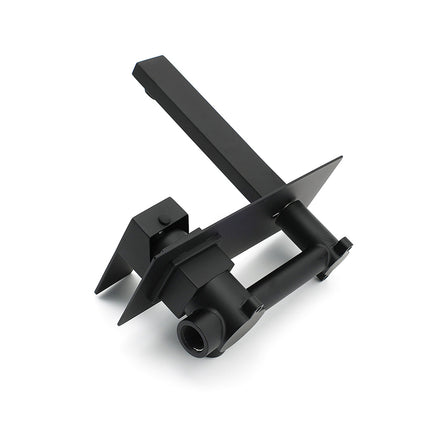 Matt Black Basin Mixer Bathroom Tub Faucet Wall Mount Tap Hot Cold Water Spout.