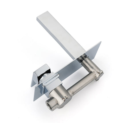 WELS 7.5L/min Basin Mixer Bathroom Vanity Brass Chrome Wall Mounted Spout Outlet.