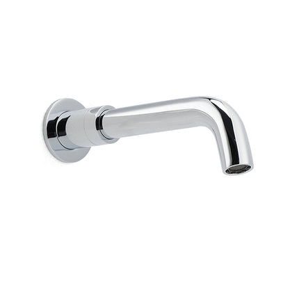 Round Chrome Curve Swivel Basin Faucet Bubble Water Outlet Swivel Bathtub Spout.