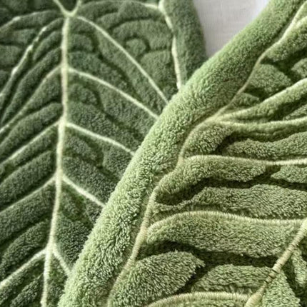 Towels - Towel set - Soft, absorbent kitchen and bathroom towels made of coral fleece with hanging loops for easy dishwashing and hand washing - 2-pack (dark green, light green).