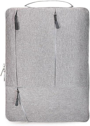 Laptop Case - Suitable for 13/14/15.6 inches - Zippered Laptop Case - Laptop Sleeve - Waterproof Oxford Cloth - Scratch and Wear Resistant, Easy to Carry - Gray.
