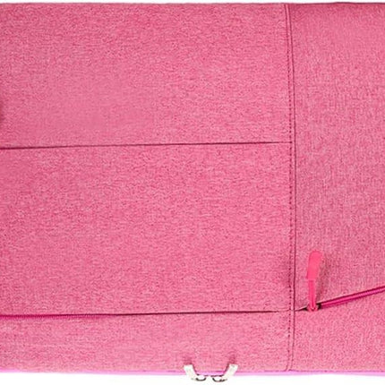Laptop Case - Suitable for 13/14/15.6 inches - Zippered Laptop Case - Laptop Sleeve - Waterproof Oxford Cloth - Scratch and Wear Resistant, Easy to Carry - Pink.