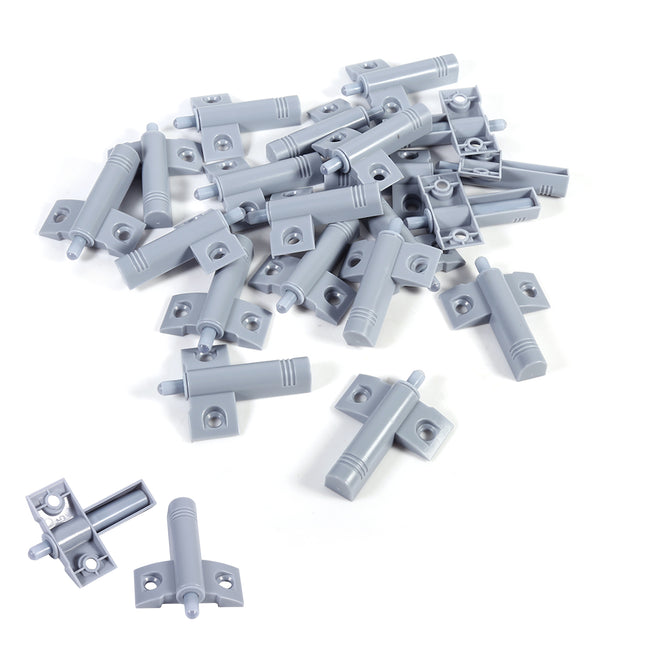 20pcs/pack Kitchen Door Stop Drawer Soft Quiet Closing Damper Buffers Grey/White.