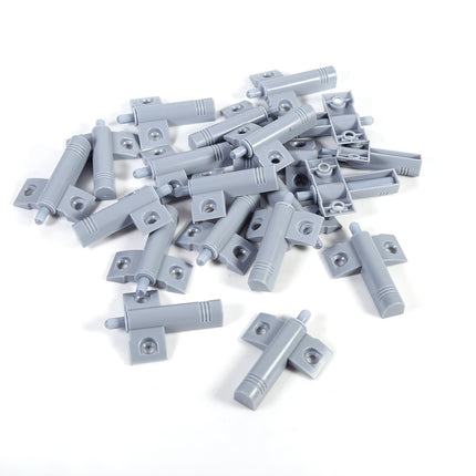 20pcs/pack Kitchen Door Stop Drawer Soft Quiet Closing Damper Buffers Grey/White.
