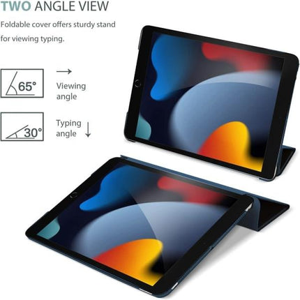 ProCase iPad 10.2 Case iPad 9th generation, Hard Shell Blue.