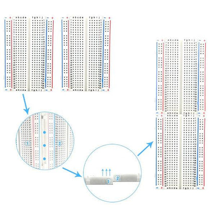 Breadboard/Mini Breadboard/Experiment Board 400 holes long.