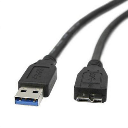 USB 3.0 Cable Compatible with Western Digital/WD/Seagate/Clickfree/Toshiba/Samsung Portable Hard Drive - USB 3.0 A/Micro-B Cable (1m).