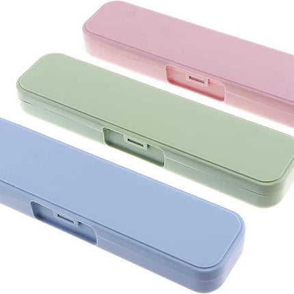 Portable Cutlery Box - Set of 3, Perfect for Camping, Traveling and More (Multicolor).