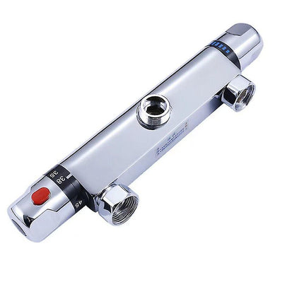 Thermostatic shower mixer.